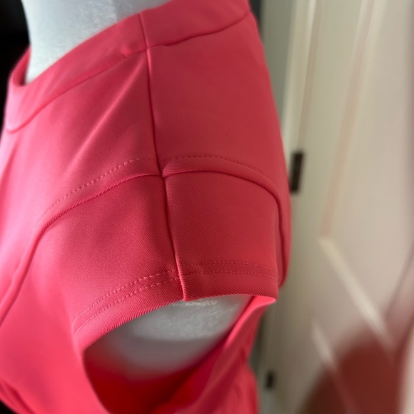 Ted Baker Mitton Fit & Flare Pink Skater Preppy Cocktail Night Out Dress Sz 2 - Picture 6 of 14